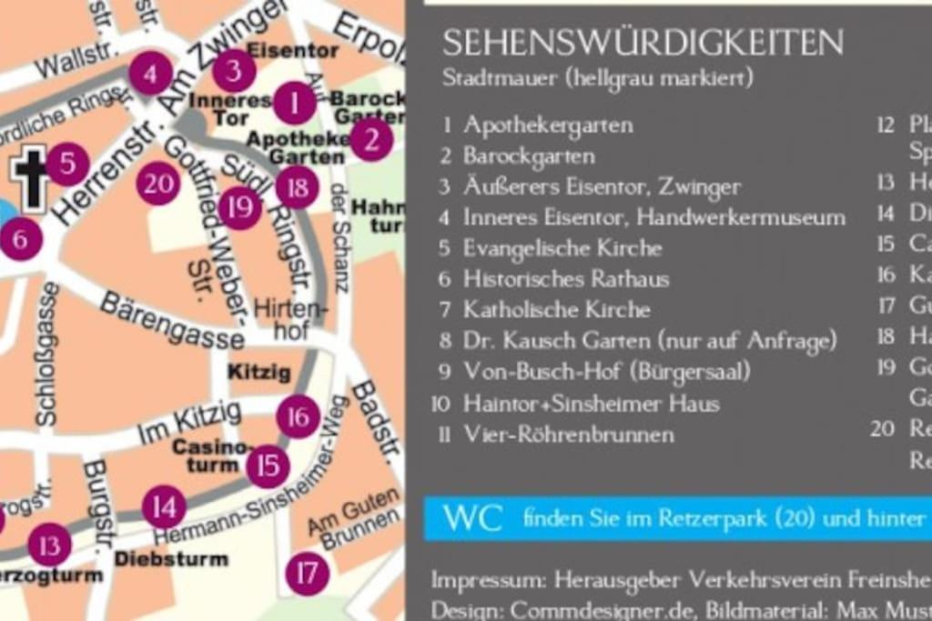 Freinsheim Altstadt Apartment ภายนอก รูปภาพ